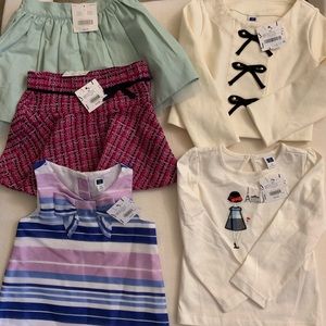 Little girls Janie and Jack Lot NWT